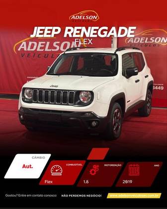 JEEP RENEGADE 1.8 16V FLEX 4P AUTOMÁTICO